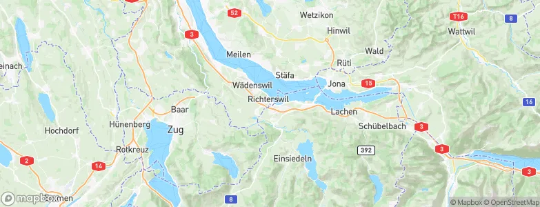 Richterswil / Richterswil (Dorfkern), Switzerland Map