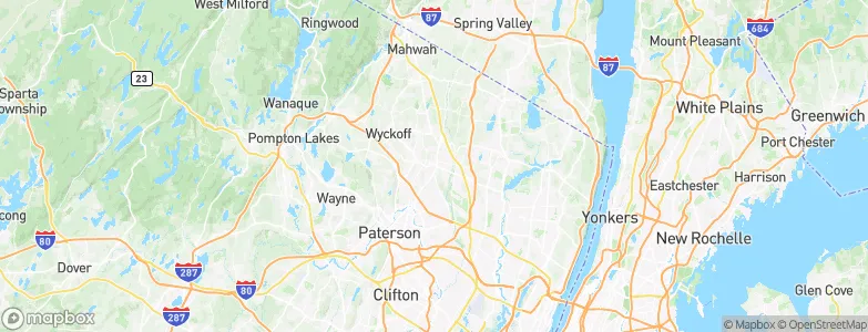 Ridgewood, United States Map