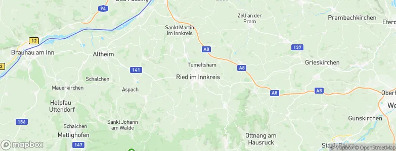 Ried im Innkreis, Austria Map