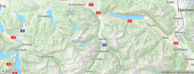 Riedern, Switzerland Map