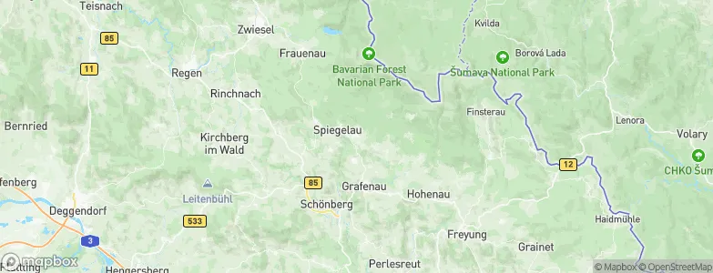 Riedlhütte, Germany Map