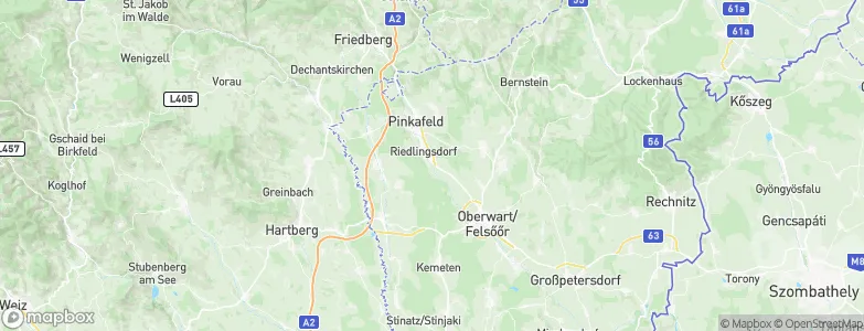 Riedlingsdorf, Austria Map