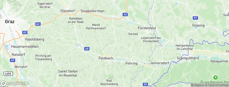 Riegersburg, Austria Map