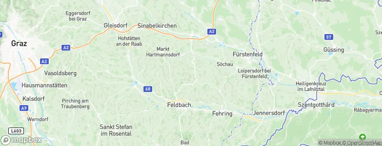 Riegersburg, Austria Map