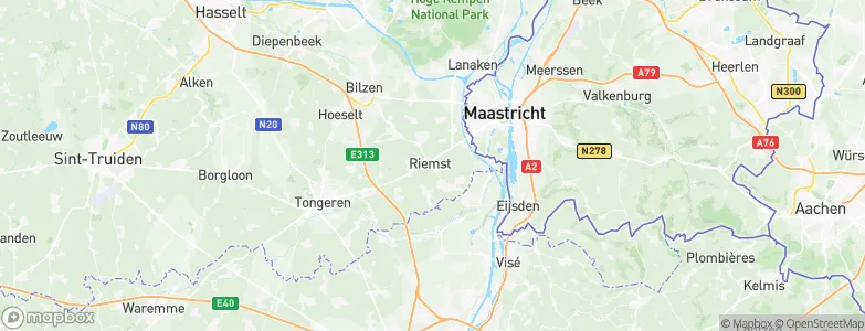 Riemst, Belgium Map