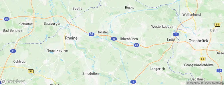 Riesenbeck, Germany Map