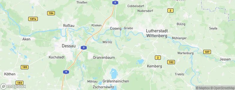 Riesigk, Germany Map