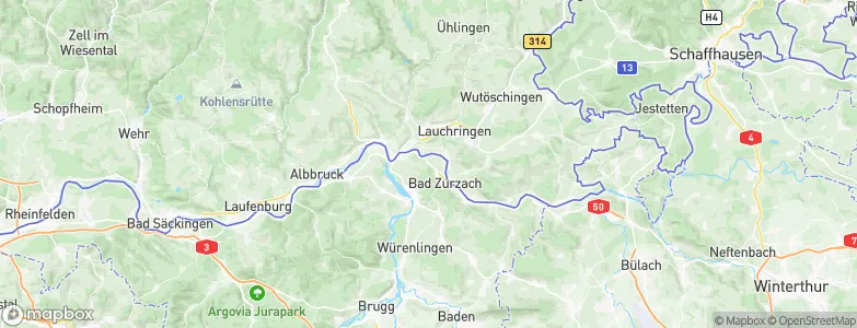 Rietheim, Switzerland Map