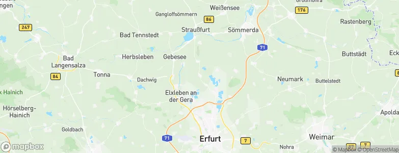 Riethnordhausen, Germany Map