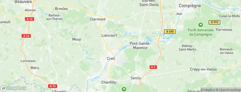 Rieux, France Map