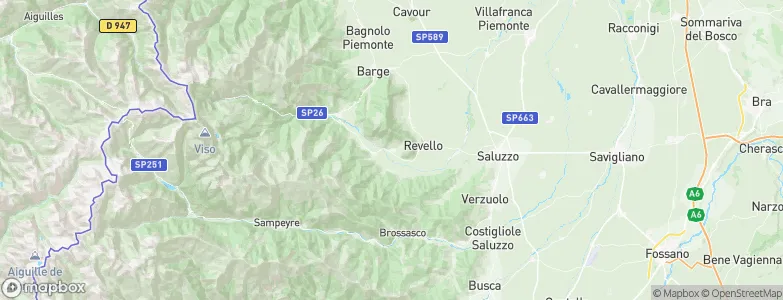 Rifreddo, Italy Map