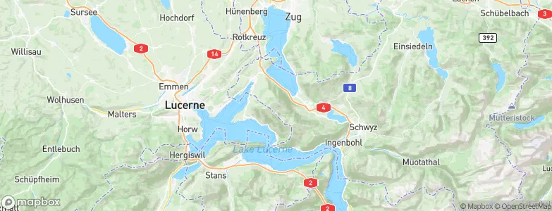 Rigi Kulm, Switzerland Map