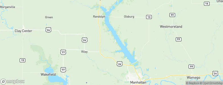 Riley, United States Map