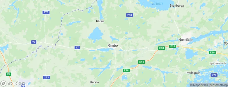 Rimbo, Sweden Map