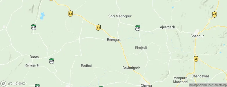 Rīngas, India Map