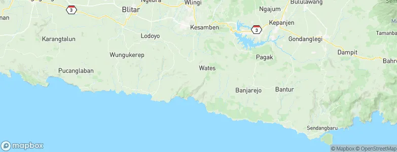 Ringinrejo, Indonesia Map