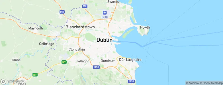 Ringsend, Ireland Map