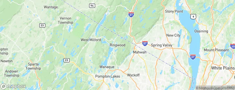 Ringwood, United States Map