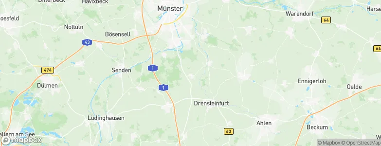 Rinkerode, Germany Map