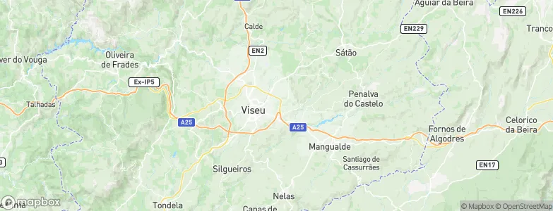 Rio de Loba, Portugal Map