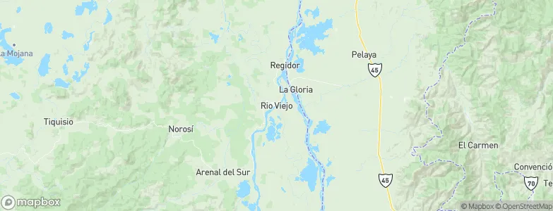 Río Viejo, Colombia Map