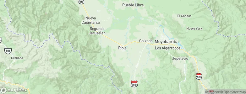 Rioja, Peru Map