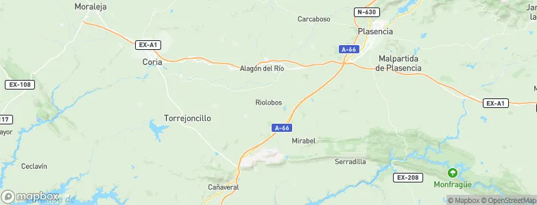 Ríolobos, Spain Map