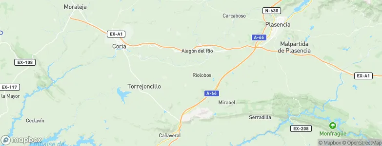 Riolobos, Spain Map