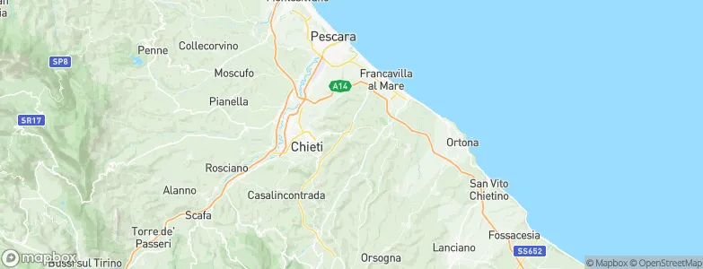 Ripa Teatina, Italy Map