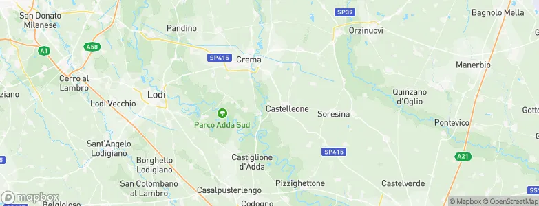 Ripalta Arpina, Italy Map