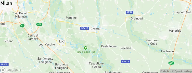 Ripalta Cremasca, Italy Map