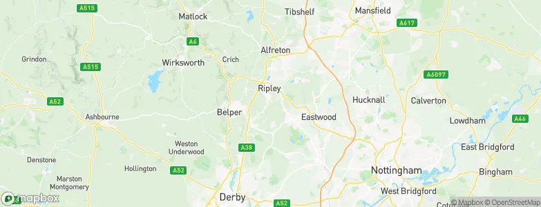 Ripley, United Kingdom Map