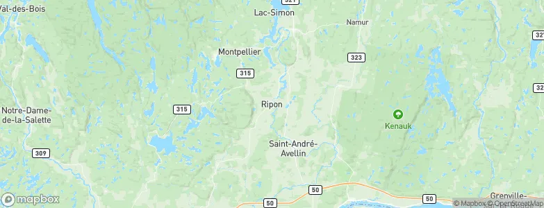 Ripon, Canada Map