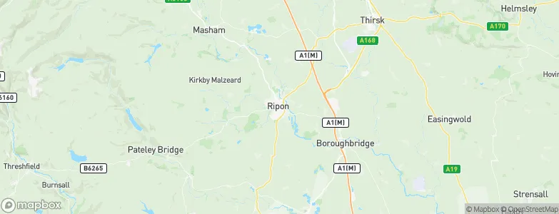 Ripon, United Kingdom Map