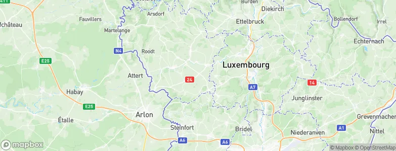 Rippweiler, Luxembourg Map
