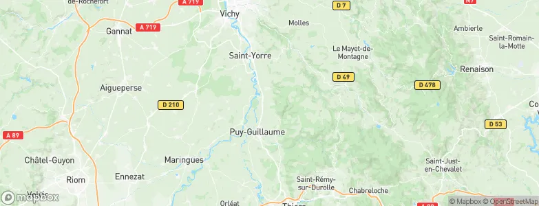 Ris, France Map