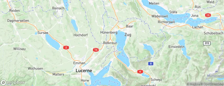 Risch, Switzerland Map