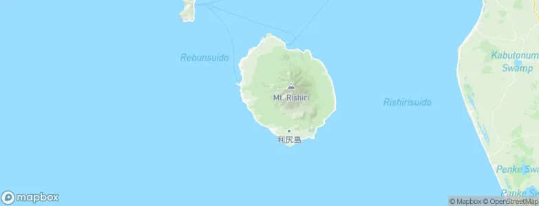 Rishiri Town, Japan Map