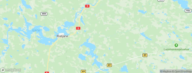 Ristijärvi, Finland Map