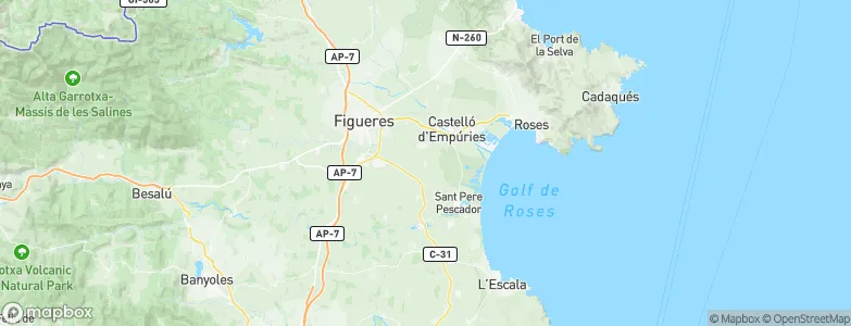 Riumors, Spain Map