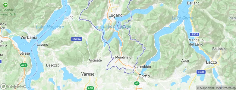Riva San Vitale, Switzerland Map