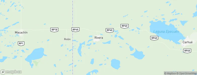Rivera, Argentina Map