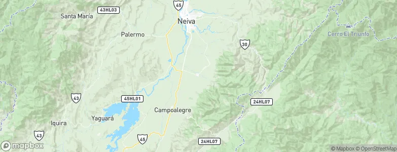 Rivera, Colombia Map