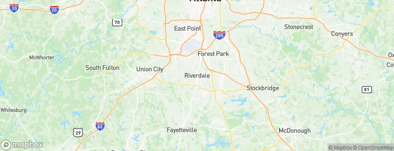 Riverdale, United States Map