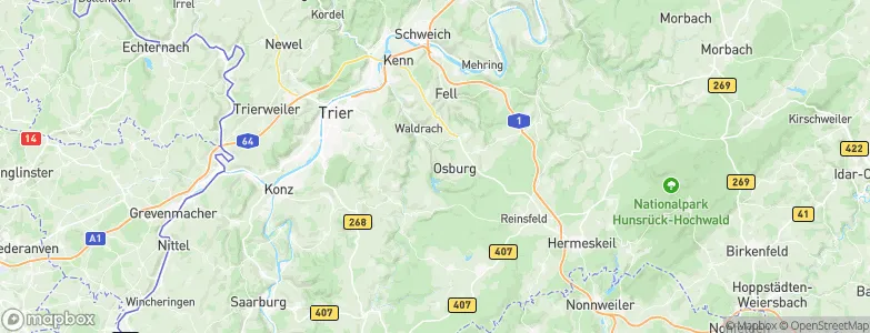 Riveris, Germany Map