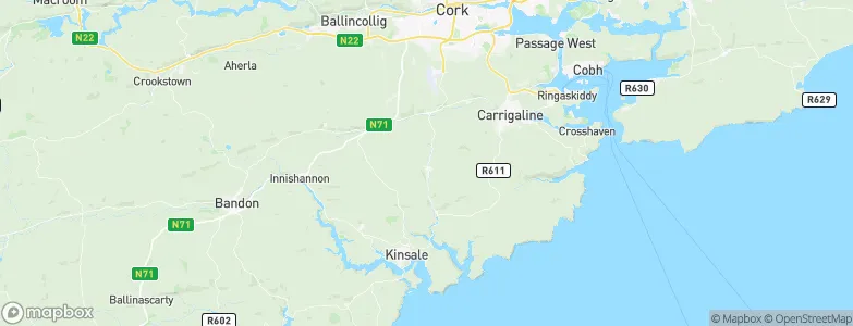 Riverstick, Ireland Map