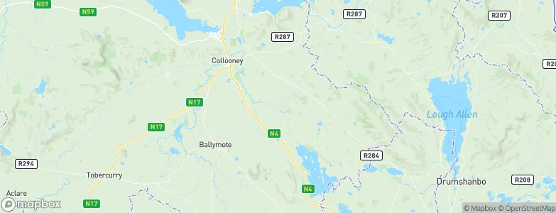 Riverstown, Ireland Map