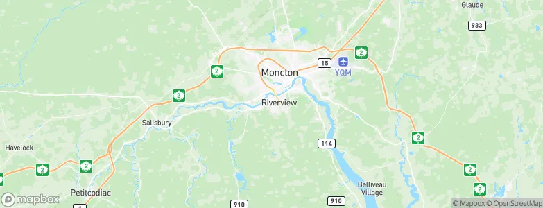 Riverview, Canada Map