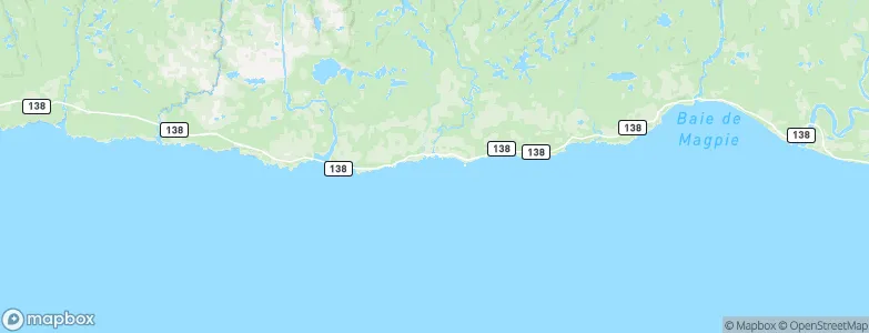 Rivière-au-Tonnerre, Canada Map