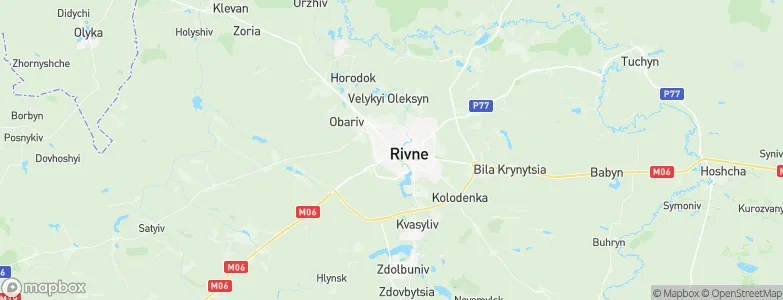 Rivne, Ukraine Map